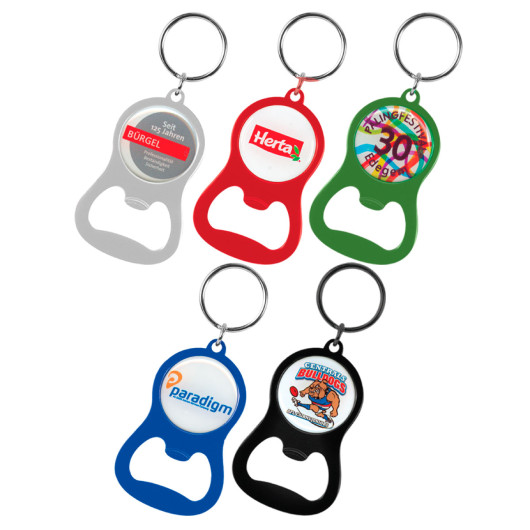 Chevron Bottle Opener Keyrings